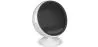 Poltrona design sfera - Rivestita in tessuto - Batton image 9