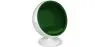 Poltrona design sfera - Rivestita in tessuto - Batton image 9