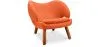 Poltrona Rivestita in Tessuto - Design Scandinavo - Pelitano image 9