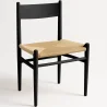 Sedia da pranzo in legno - Design retrò - Cawi image 9