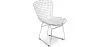 Sedia da pranzo in acciaio - Design a griglia - Lived image 9
