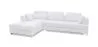 Chaise longue con 3 posti - Rivestimento in tessuto - Boretti image 9