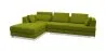 Chaise longue con 3 posti - Rivestimento in tessuto - Boretti image 9