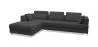 Chaise longue con 3 posti - Rivestimento in tessuto - Boretti image 9