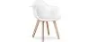Sedia da pranzo con braccioli - Stile Scandinavo - Dominic image 9
