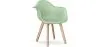 Sedia da pranzo con braccioli - Stile Scandinavo - Dominic image 9