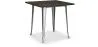 Tavolo da pranzo quadrato - Stile Industriale - Legno e metallo - Stylix image 9