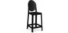 Sgabello da bar con schienale - Design trasparente - 65cm - Victoria Queen image 9