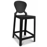 Sgabello da bar con schienale - Design trasparente - 65cm - Victoria Queen image 9
