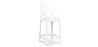 Sgabello da bar con schienale - Design trasparente - 65cm - Victoria Queen image 9