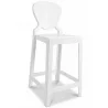 Sgabello da bar con schienale - Design trasparente - 65cm - Victoria Queen image 9