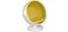Poltrona di Design a Sfera - Rivestita in Ecopelle - Batton image 9