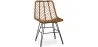 Sedia da pranzo in rattan - Stile Boho - Mia image 9