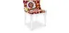 Sedia da pranzo - Gambe trasparenti - Design a motivi - Stile Miss image 9