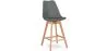 Sgabello in stile scandinavo - Gambe in legno - Denisse image 9