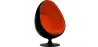 Poltrona di Design a Forma di Uovo - Rivestita in similpelle - Eny image 9