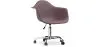 Sedia da ufficio con braccioli - Sedia da scrivania con rotelle - Weston image 9