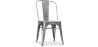 Sedia da pranzo in acciaio - Design industriale - Nuova edizione - Stylix image 9
