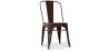 Sedia da pranzo in acciaio - Design industriale - Nuova edizione - Stylix image 9