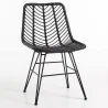 Sedia da pranzo in rattan - Stile Boho - Mia image 9