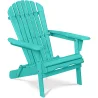 Sedia da esterno in legno con braccioli - Sedia da giardino Adirondack - Adirondack image 9