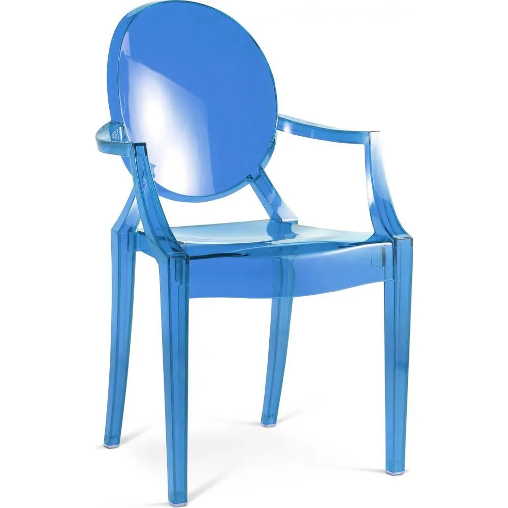 Sedia per bambini - Sedia per bambini design trasparente - Louis XIV image 8