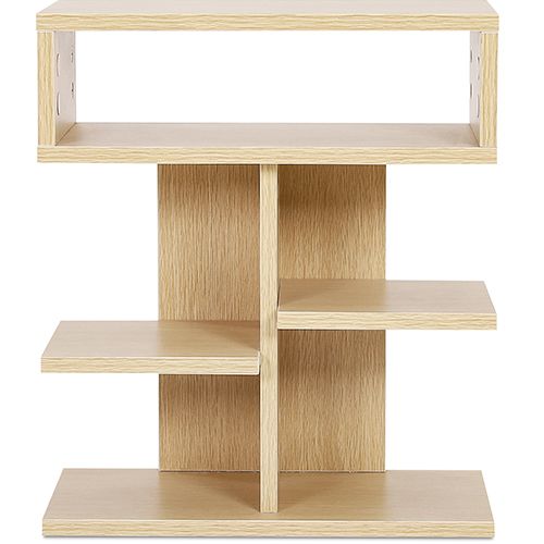 Scaffale basso in stile scandinavo a 5 scomparti - Legno image 8