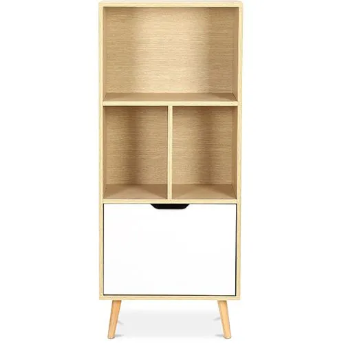 Credenza in Legno - Stile Scandinavo - 4 scomparti - Roin image 8