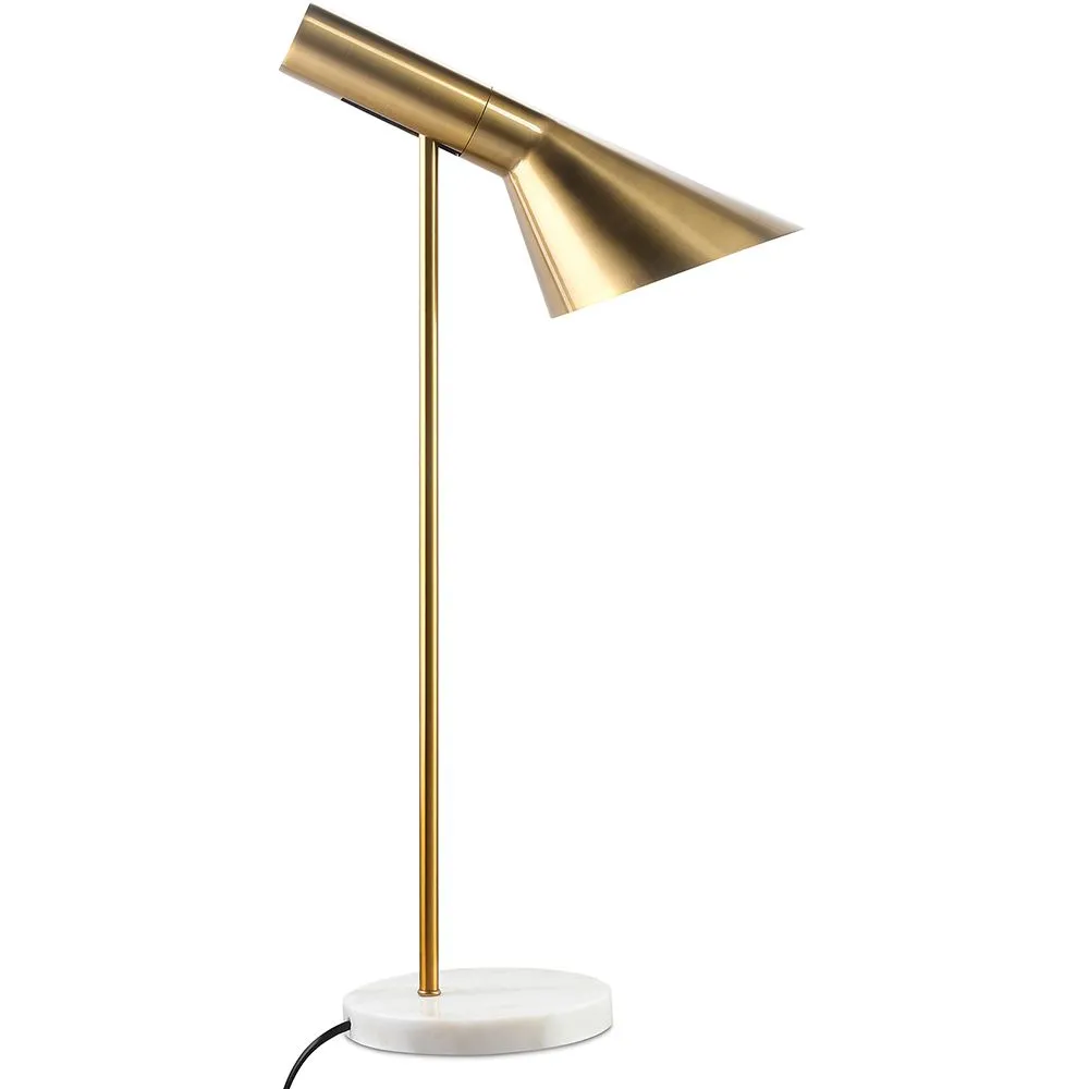 Lampada Flexo - Lampada da Scrivania - Marmo e Metallo - Celio image 8
