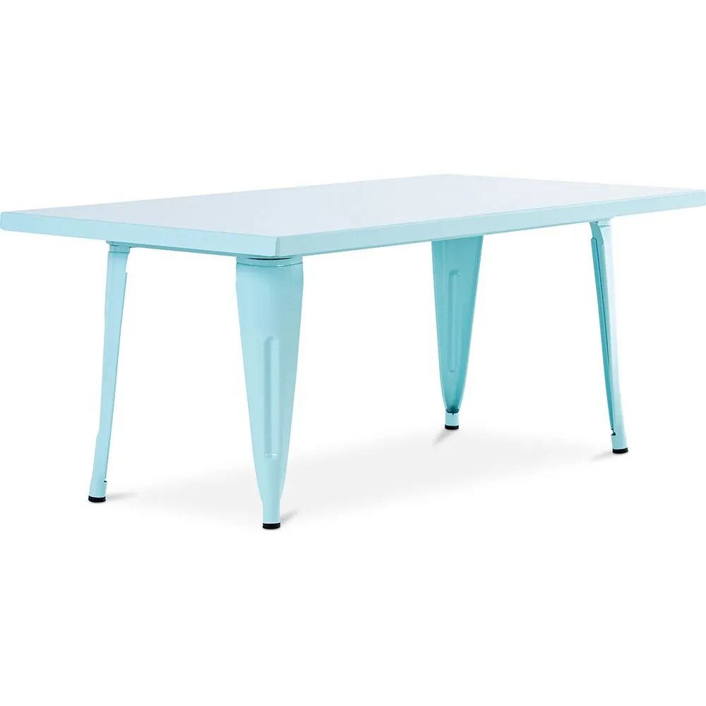 Tavolo rettangolare per bambini - Stile Industriale - 120cm - Stylix image 8