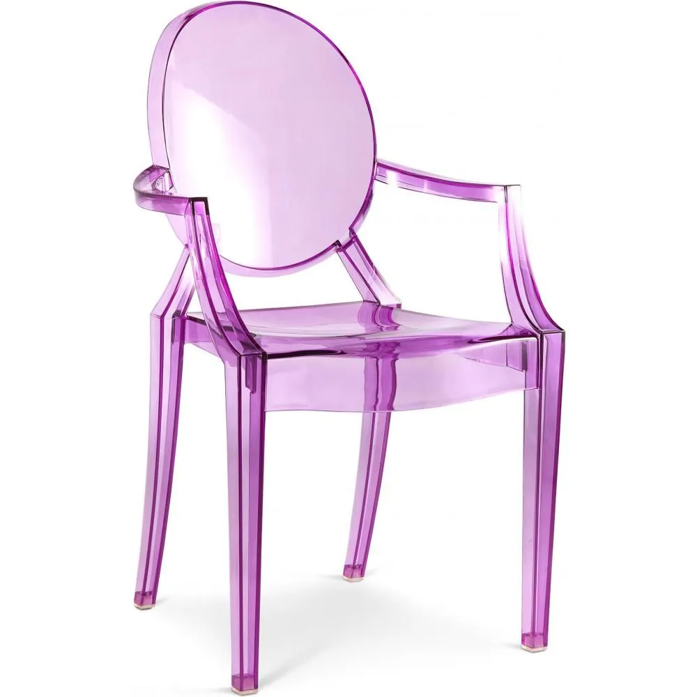 Sedia per bambini - Sedia per bambini design trasparente - Louis XIV image 8