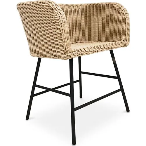 Sedia da pranzo in rattan - Design Boho Bali - Ishita image 8