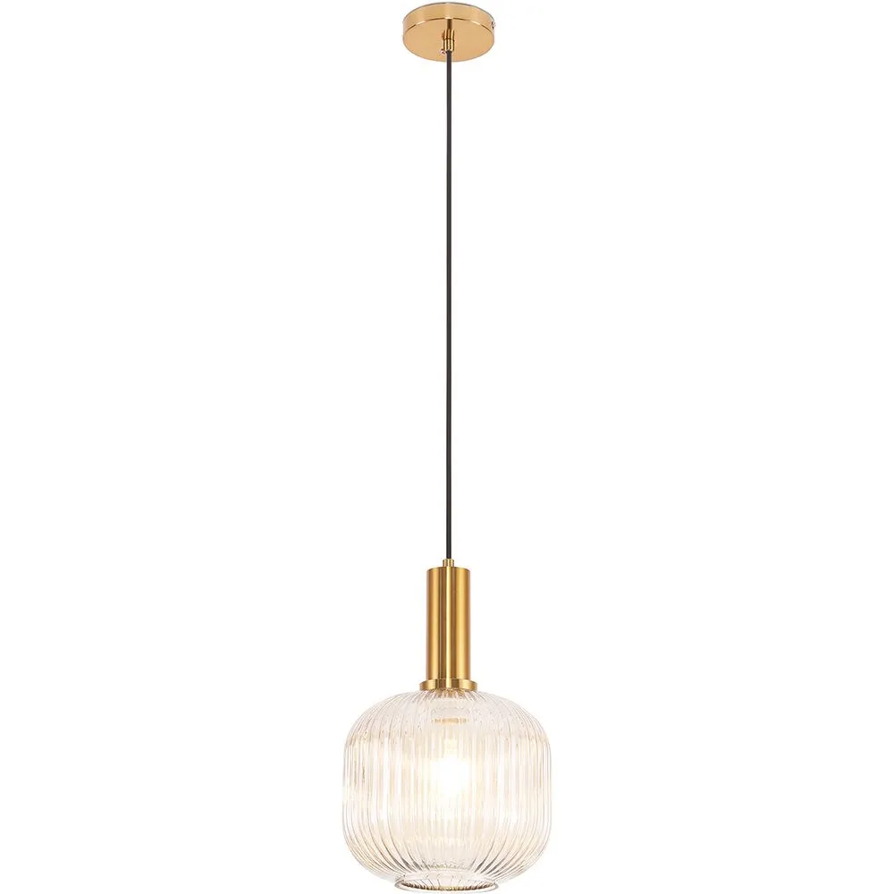 Lampada da soffitto vintage - Lampada a sospensione in cristallo - Amelia image 8