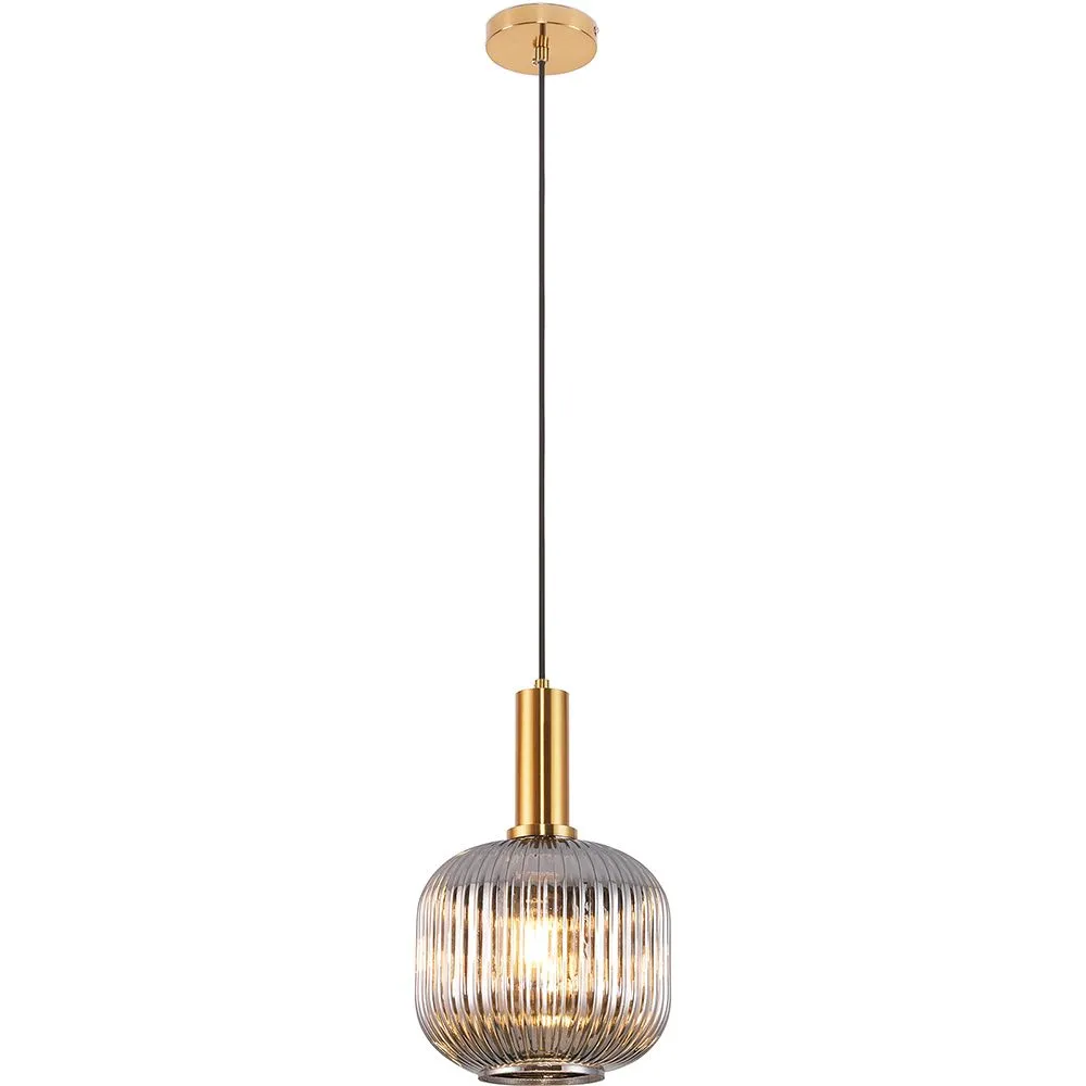 Lampada da soffitto vintage - Lampada a sospensione in cristallo - Amelia image 8