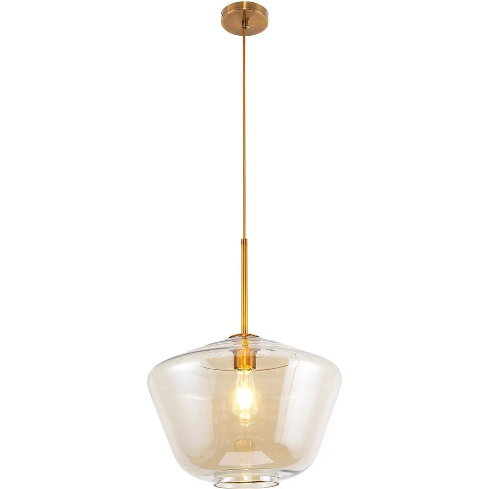 Lampada a Soffitto in Cristallo - Lampada a Sospensione Design Vintage - Erik image 8