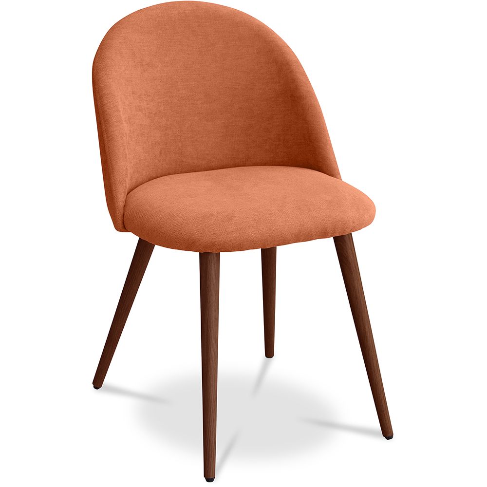 Sedia da pranzo - Rivestita in tessuto - Stile scandinavo - Evelyne image 8