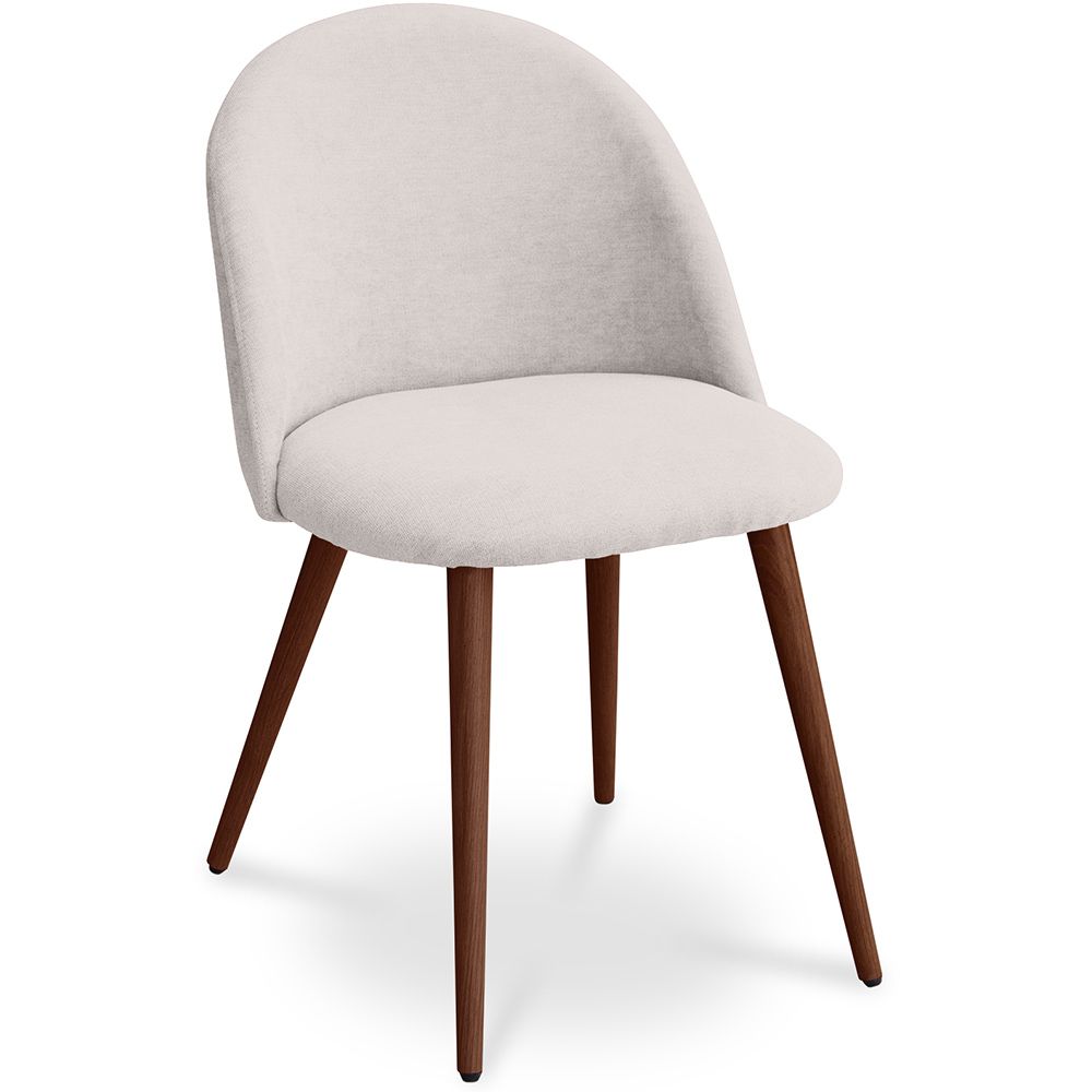 Sedia da pranzo - Rivestita in tessuto - Stile scandinavo - Evelyne image 8