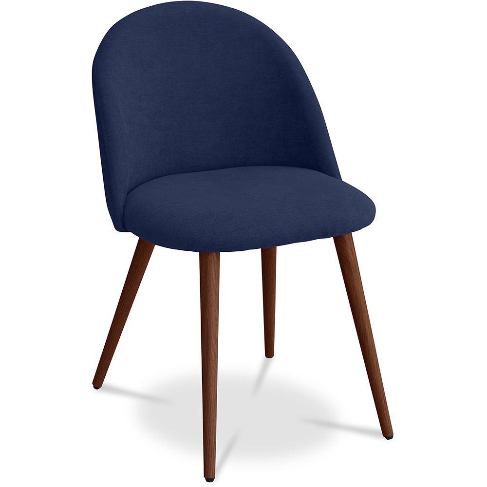 Sedia da pranzo - Rivestita in tessuto - Stile scandinavo - Evelyne image 8
