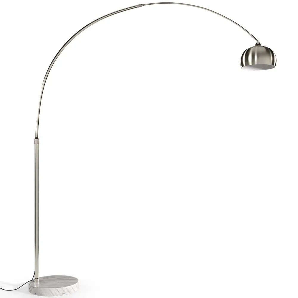 Lampada da Terra con Base in Marmo - Lampada da Salotto - Bouw image 8