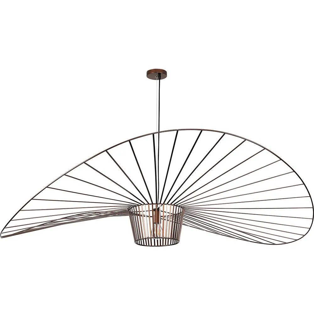 Lampadario - Lampada a Sospensione Design Pamela - 140cm - Vertical image 8
