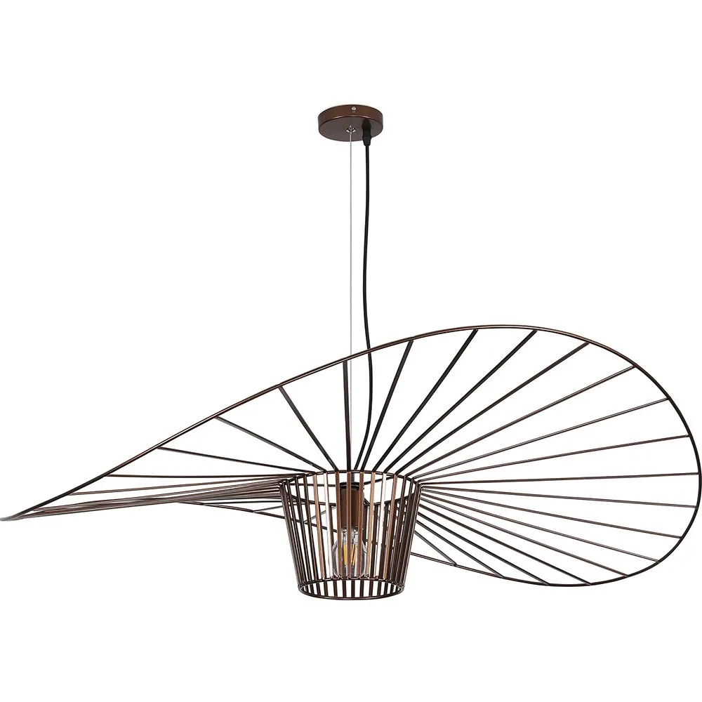 Lampadario - Lampada a Sospensione Design Pamela - 80cm - Vertical image 8