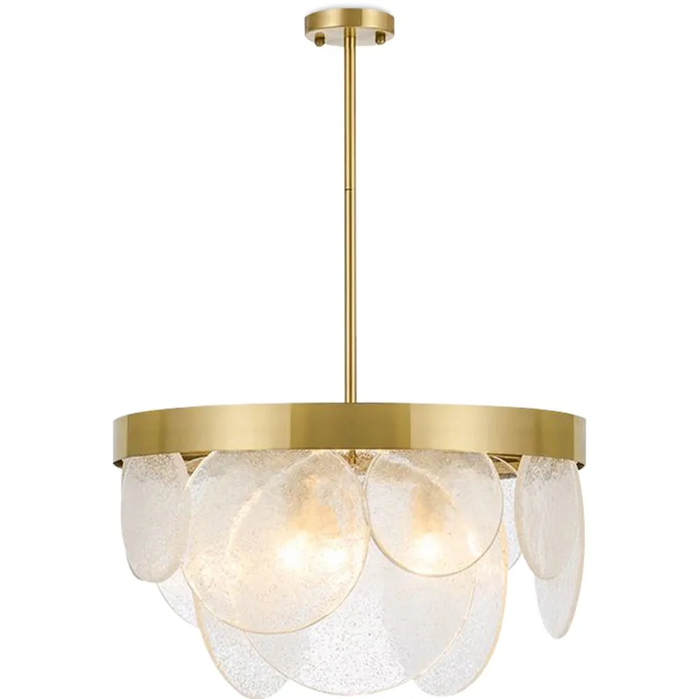 Lampada a Soffitto a Dischi di Cristallo - Lampada a Sospensione - Luna image 8