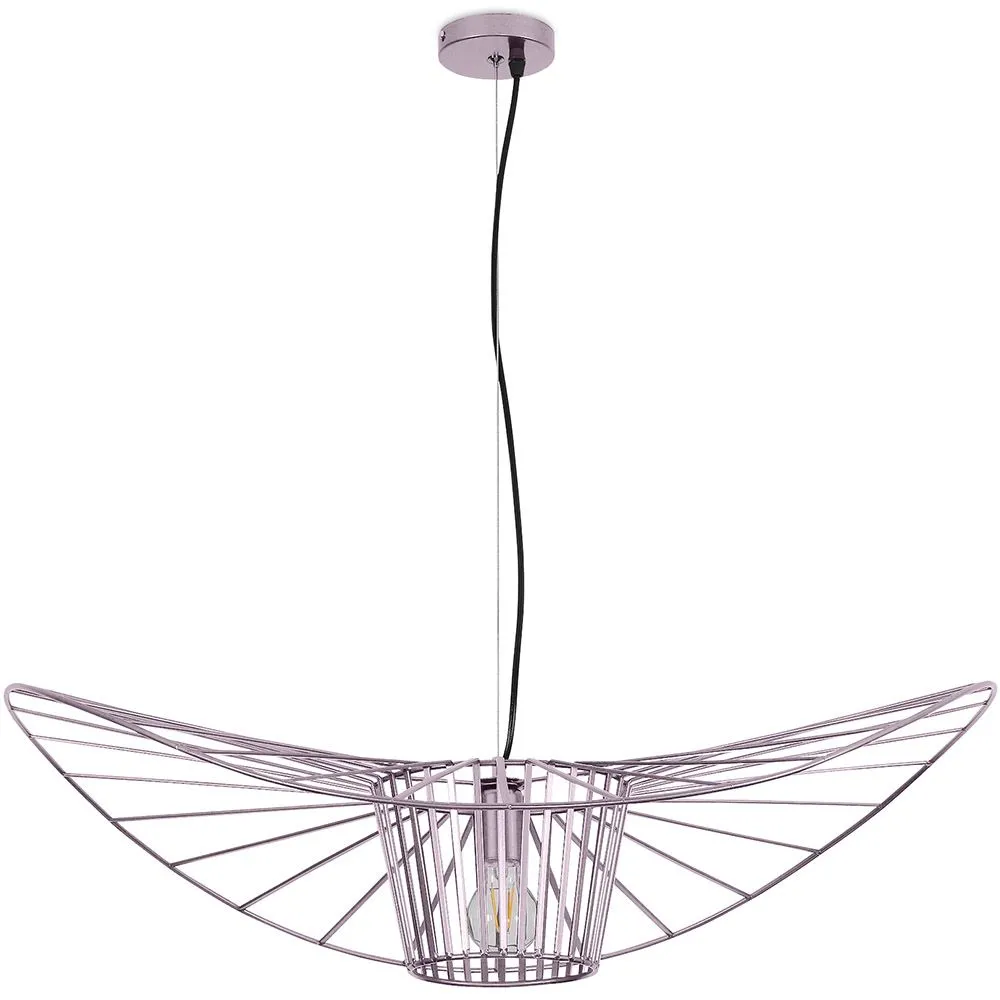 Lampadario - Lampada a Sospensione Design Pamela - 100cm - Vertical image 8