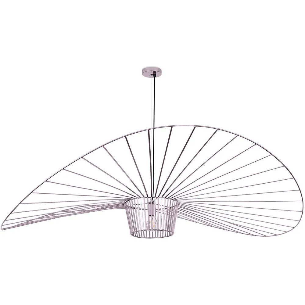 Lampadario - Lampada a Sospensione Design Pamela - 140cm - Vertical image 8