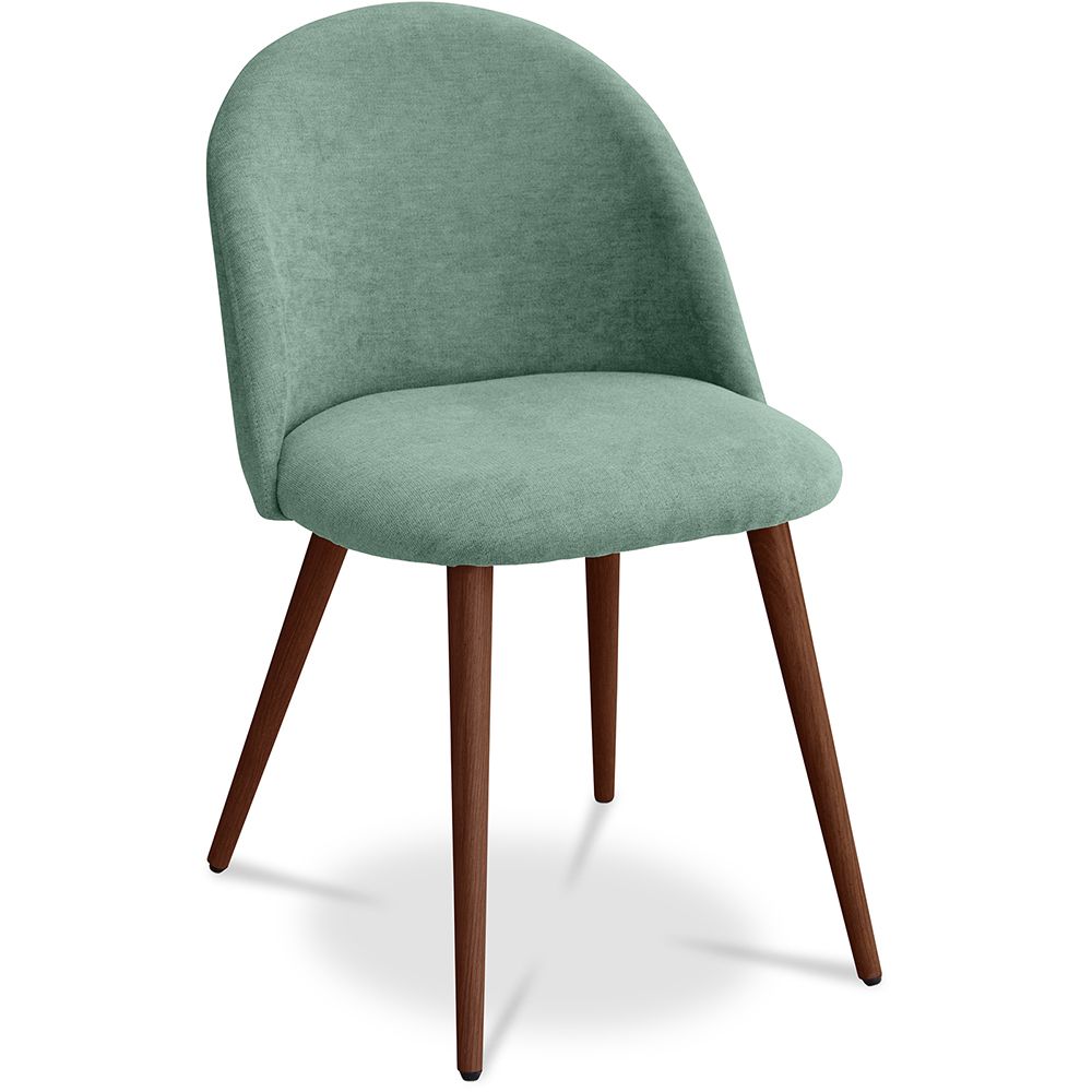 Sedia da pranzo - Rivestita in tessuto - Stile scandinavo - Evelyne image 8