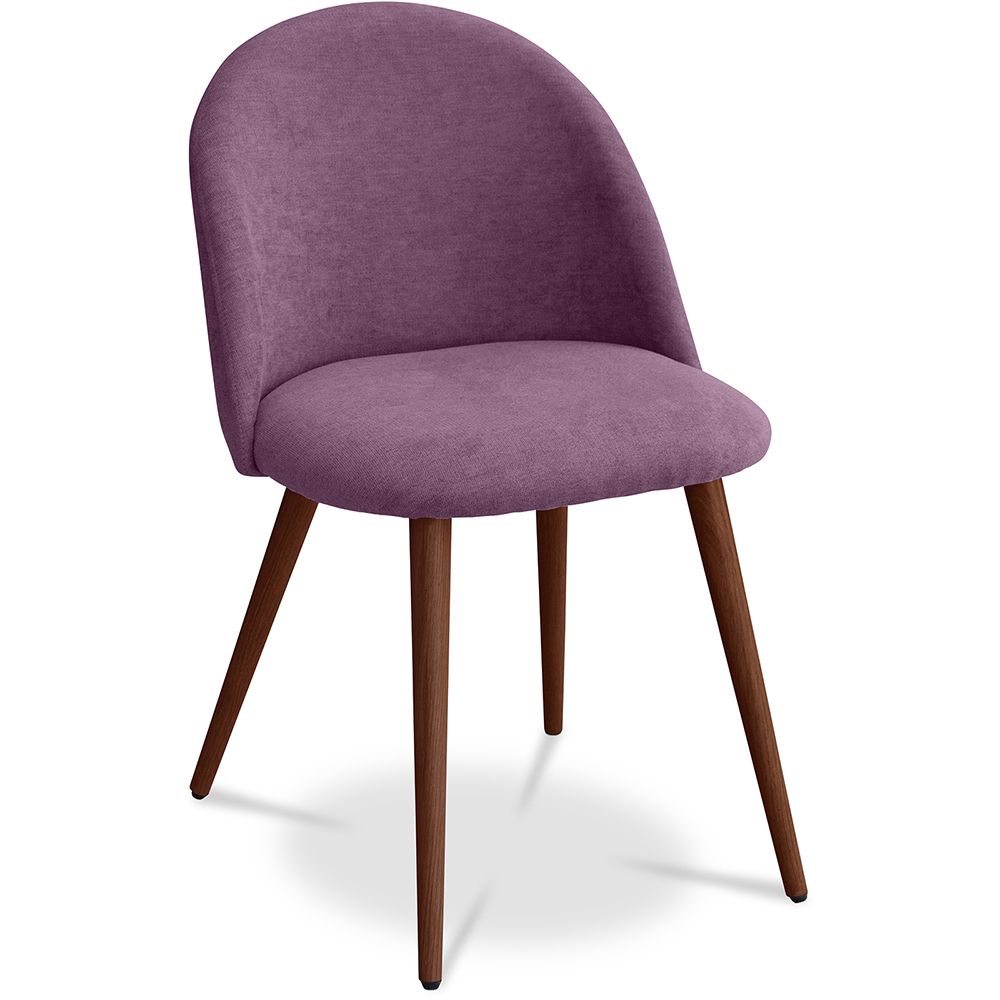 Sedia da pranzo - Rivestita in tessuto - Stile scandinavo - Evelyne image 8