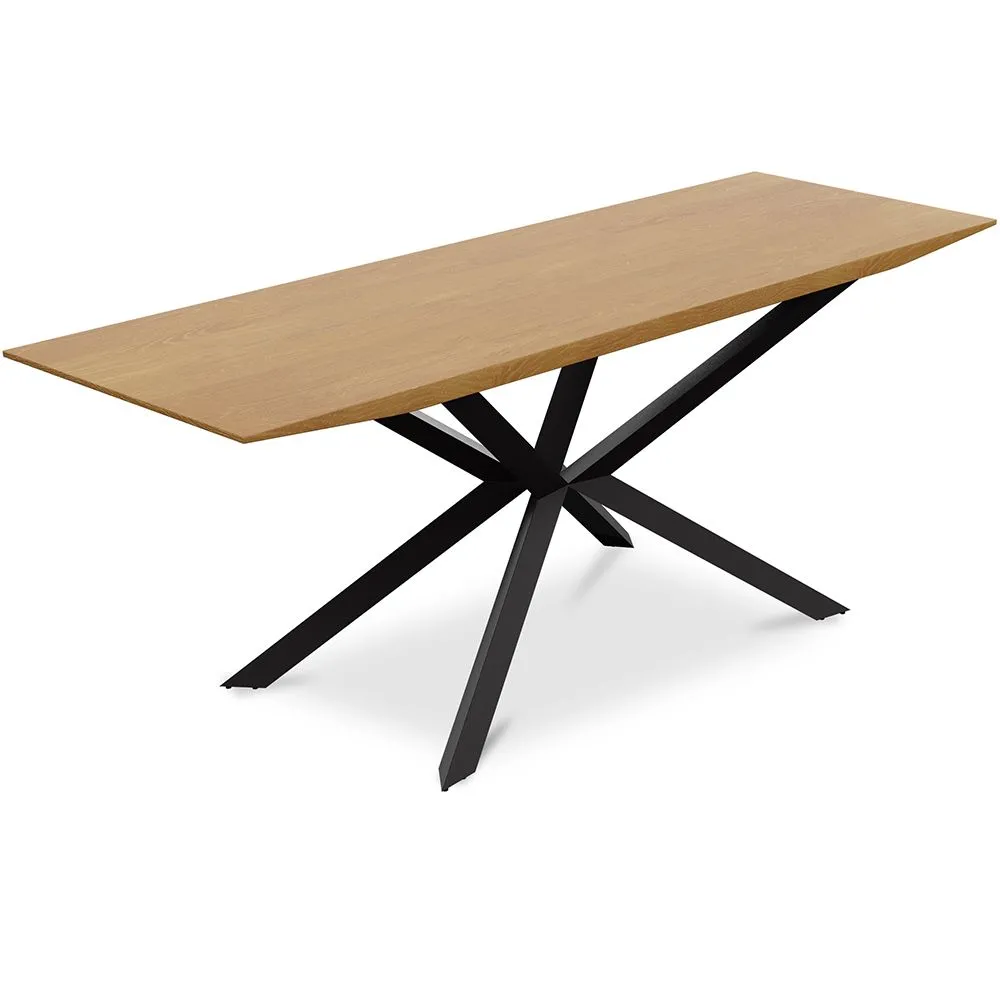 Tavolo da pranzo rettangolare - Industriale Legno e metallo - Danr image 8