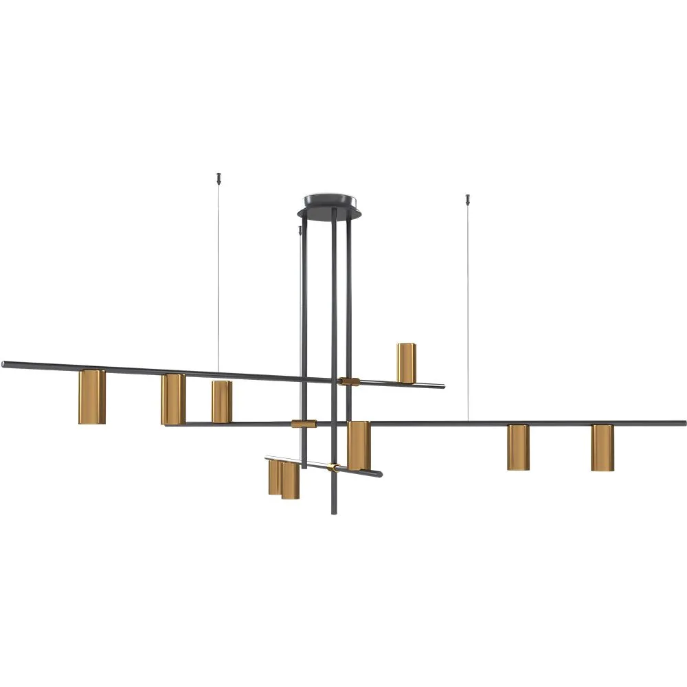 Lampada a soffitto a barre - Lampada a sospensione a LED - Piper image 8