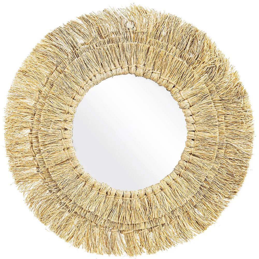  Specchio da Parete - Rotondo Boho Bali (60 cm) - Ais image 8