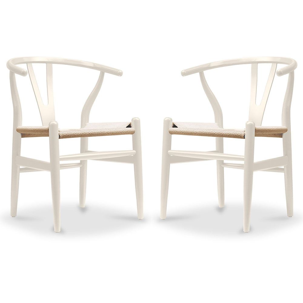 Confezione da 2 sedie da pranzo in legno - Stile scandinavo - Wish image 8